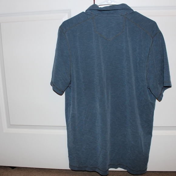 Blue Eddie Bauer Collar Shirt - Picture 3 of 3